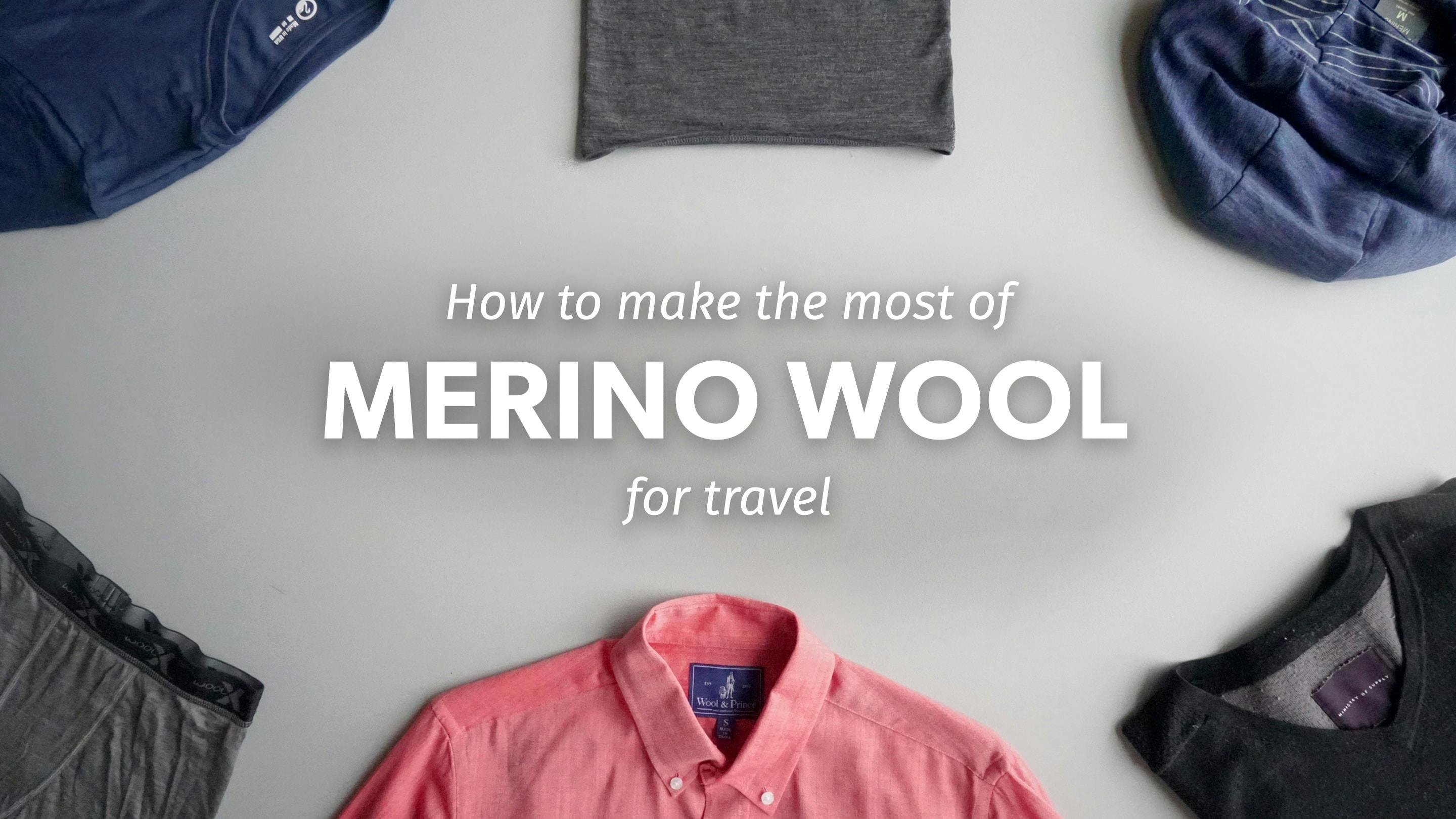 merino travel wear