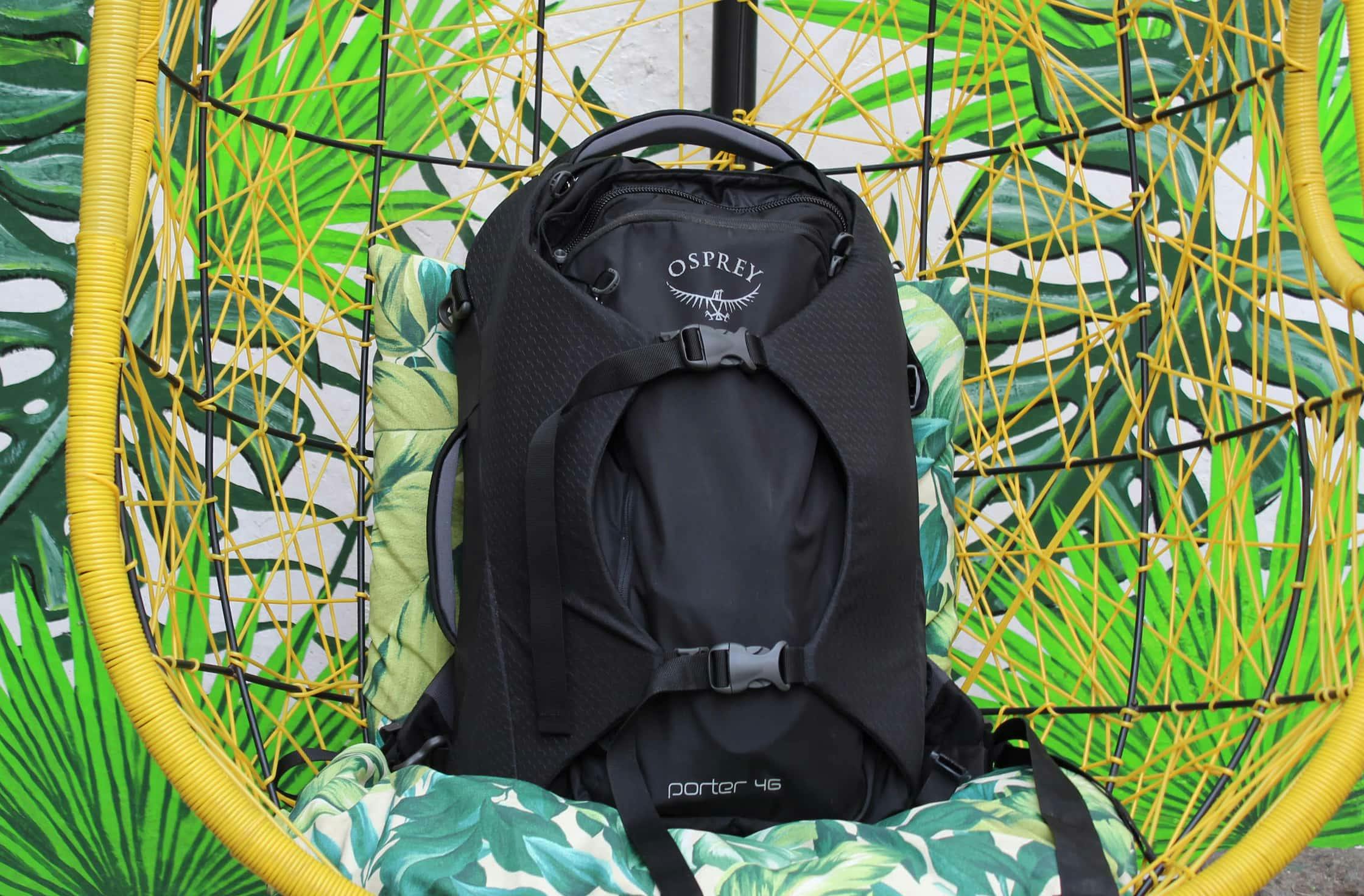 osprey porter 46 travel backpack review